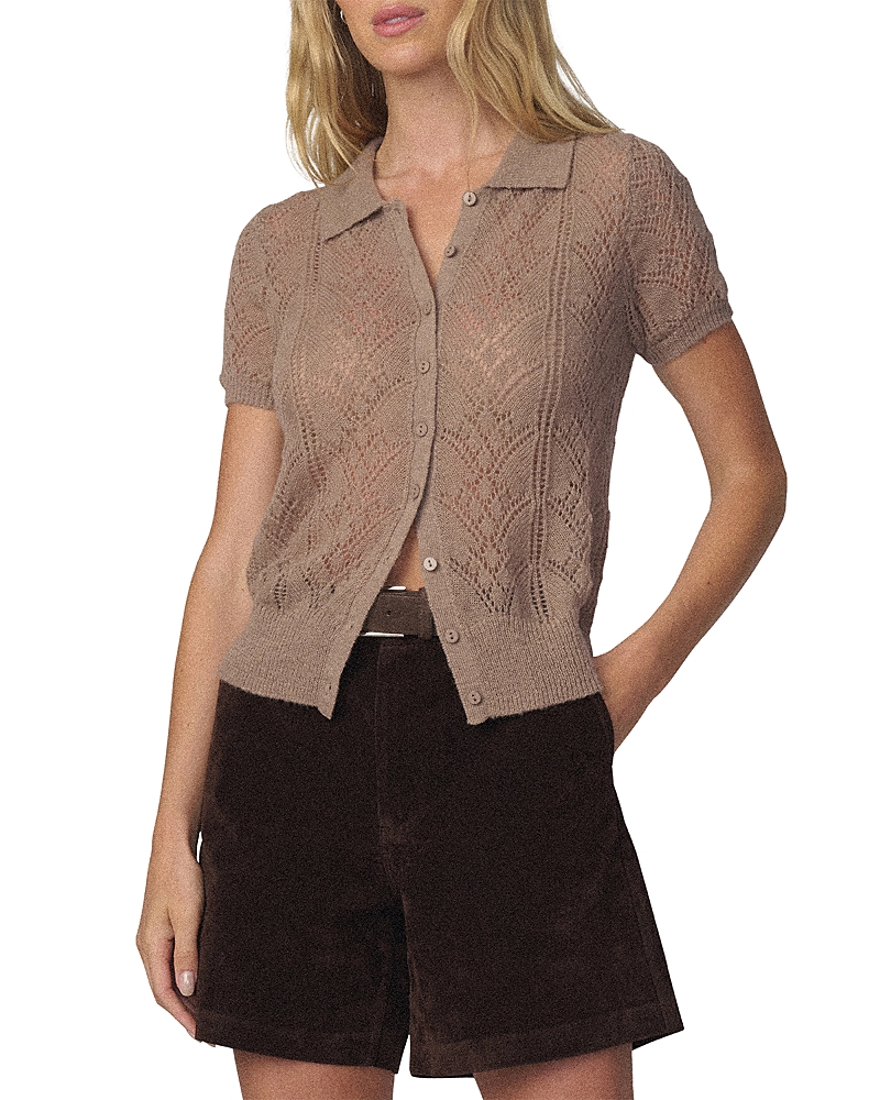 Joe's Jeans The Davey Short Sleeve Cardigan Top