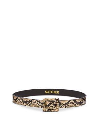 The Constrictor Faux Leather Belt