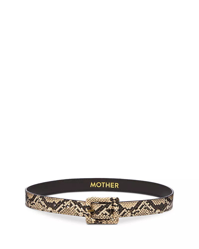 Mother The Constrictor Faux Leather Belt