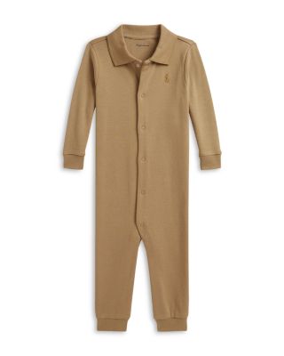 Boys' Soft Cotton Polo Coverall - Baby