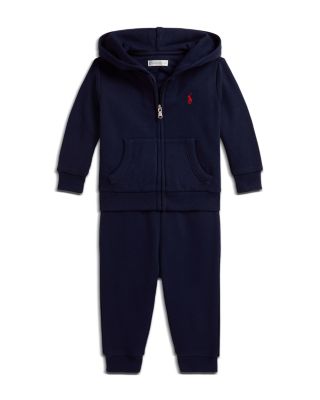 Boys' Fleece Full Zip Hoodie & Pants Set - Baby