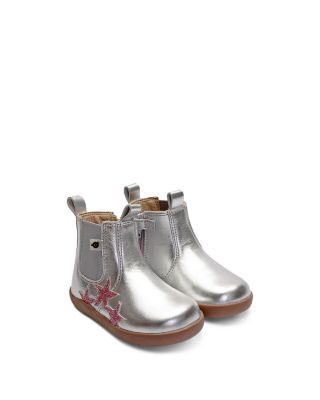 Girls' Podium Star Leather Boots – Toddler, Little Kid