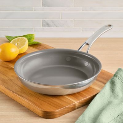 EverLast Stainless Steel Ceramic Nonstick Skillet, 8.5"