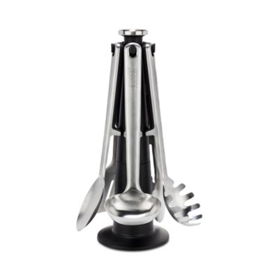 Elevate Excel Carousel 5 Piece Stainless Steel Utensil Set