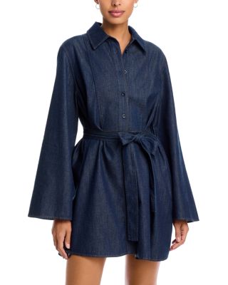 The Denim Tuxedo Dress