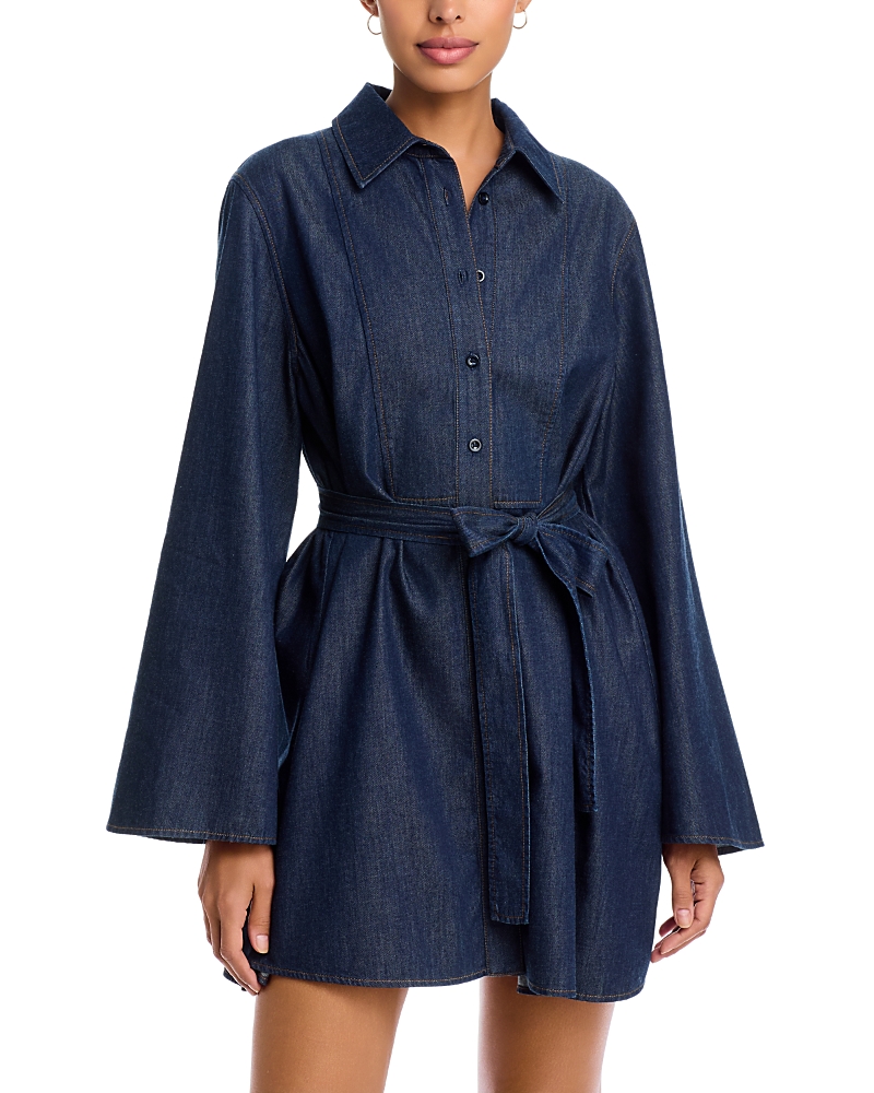 Frame The Denim Tuxedo Dress