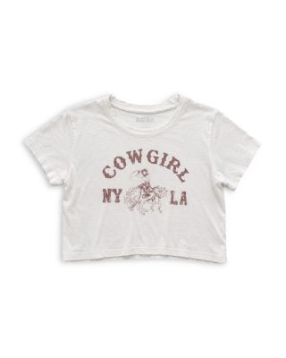 Girls' Tween Distressed Graphic Tee - Big Kid