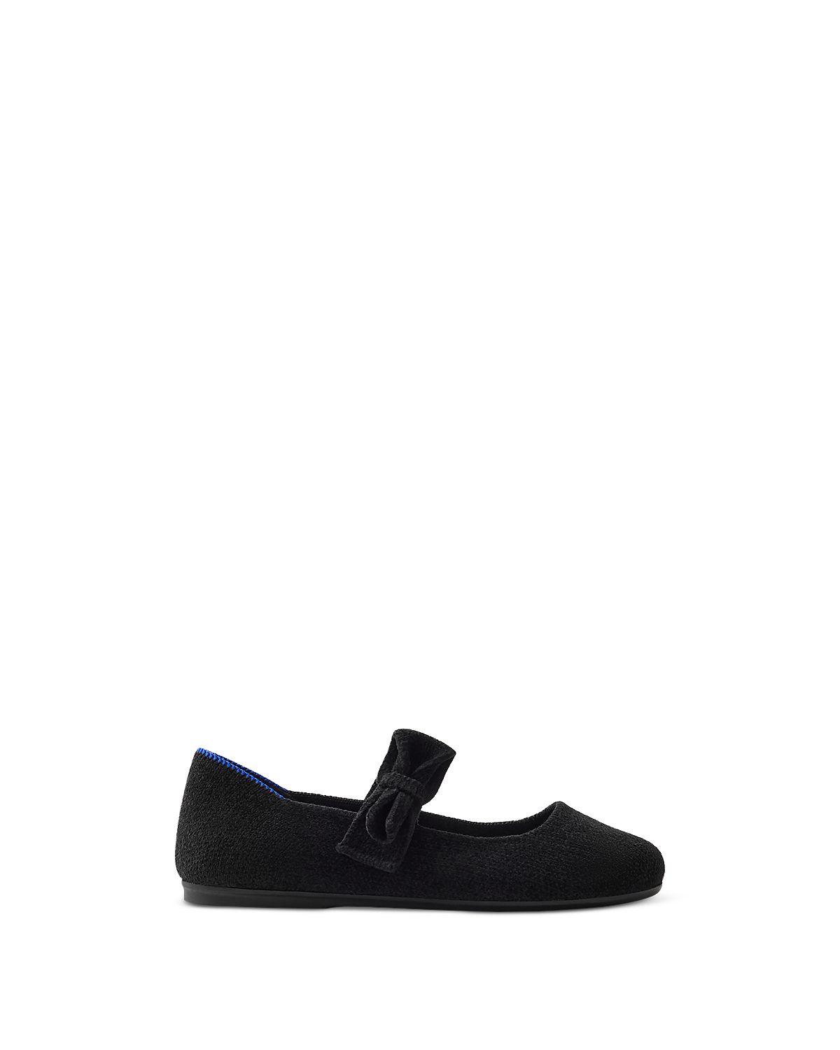Rothy's Girls' ReVelvet Tux Bow Mary Jane Flats Toddler