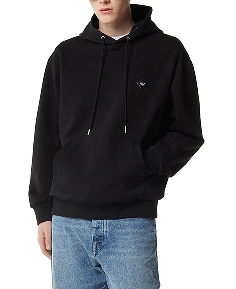 Mcm Essential Logo Patch Ponte Hoodie