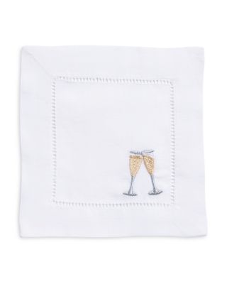 Cheers Linen Cocktail Napkin 