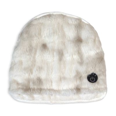 Bubble Faux Fur Heated Foot Warmer