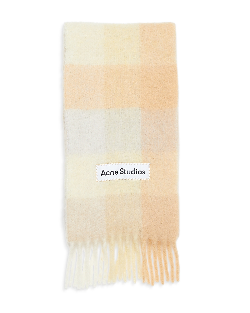 Acne Studios Color Check Scarf