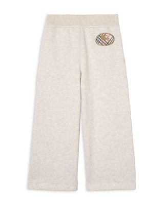 Girls' Aubrey Check Knight Stamp Cotton Jogger Pants - Little Kid, Big Kid
