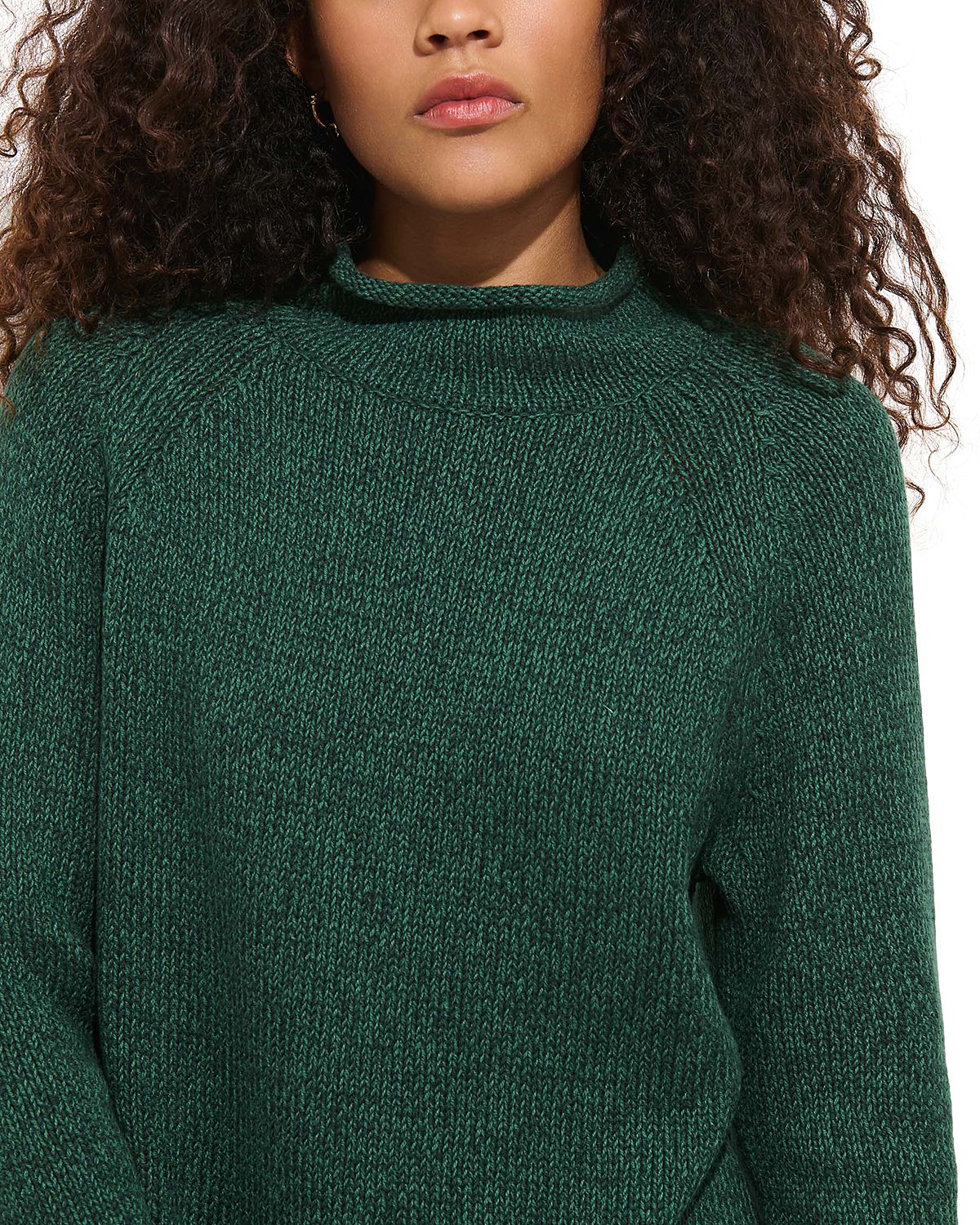 Alex Mill Eastport Cotton Mock Neck Sweater