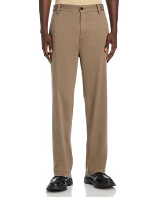 Cotton Stretch Straight Fit Pants