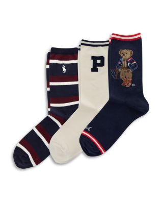 Sport Bear Socks, Pack of 3