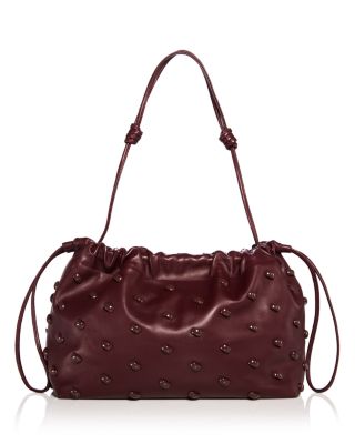 Arlo Embellished Leather Shoulder Bag