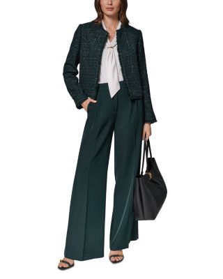 Fringe Trim Open Front Jacket - thumbnail 2