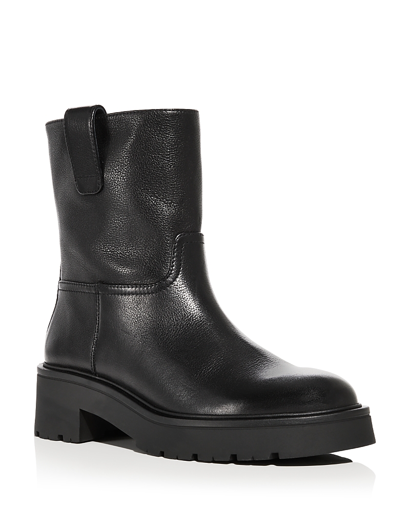 Stuart Weitzman Women's Ren Leather Ankle Boots