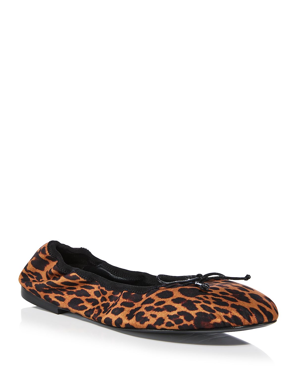 Stuart Weitzman Women's Nia Leopard Print Ballet Flats