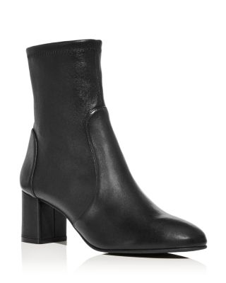 Women's Yulia Stretch Leather Ankle Boots