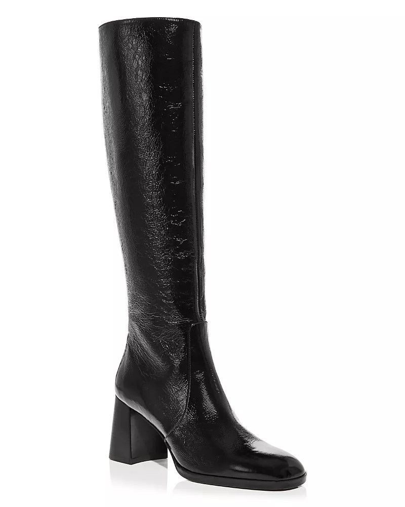 Stuart Weitzman Women's Vera Zip Knee High Boots