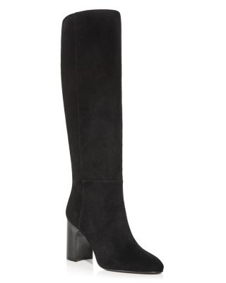 Women's Mulberry Suede Knee High Boots