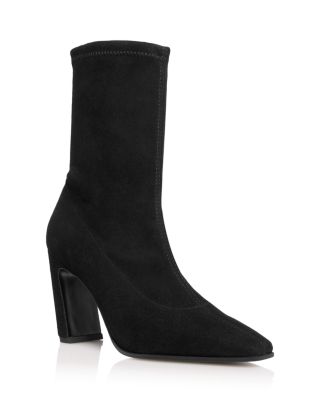 Women's Stassi Stretch Suede Ankle Boots