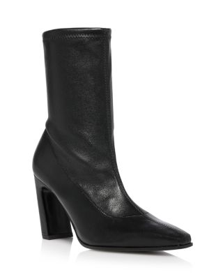 Women's Stassi Stretch Leather Ankle Boots