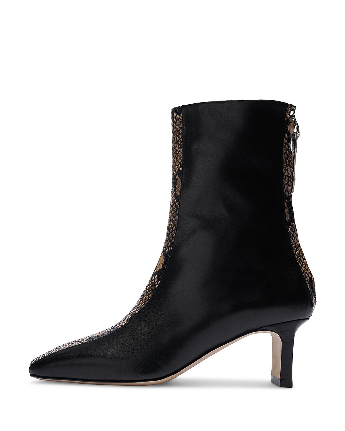 Aeyde Women's Billie Stripe Leather Boots