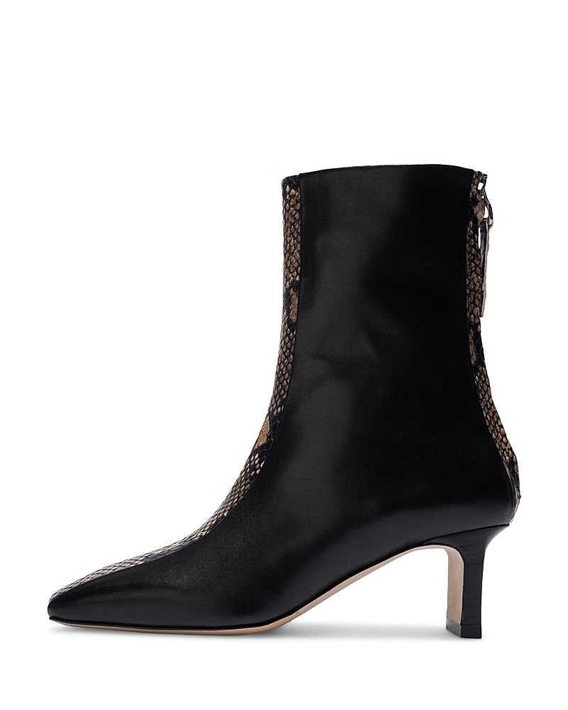 Aeyde Women's Billie Stripe Leather Boots
