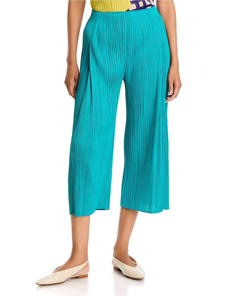 Pleats Please Issey Miyake Cropped Pants