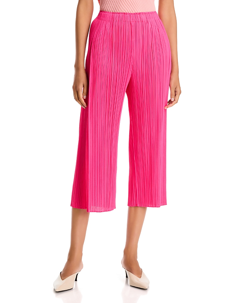 Pleats Please Issey Miyake Cropped Pants
