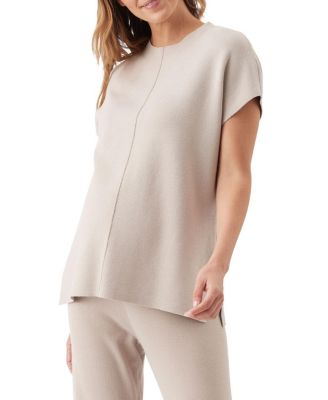 Ripe Maternity Nardia Nursing Knit Short Sleeve Sweater