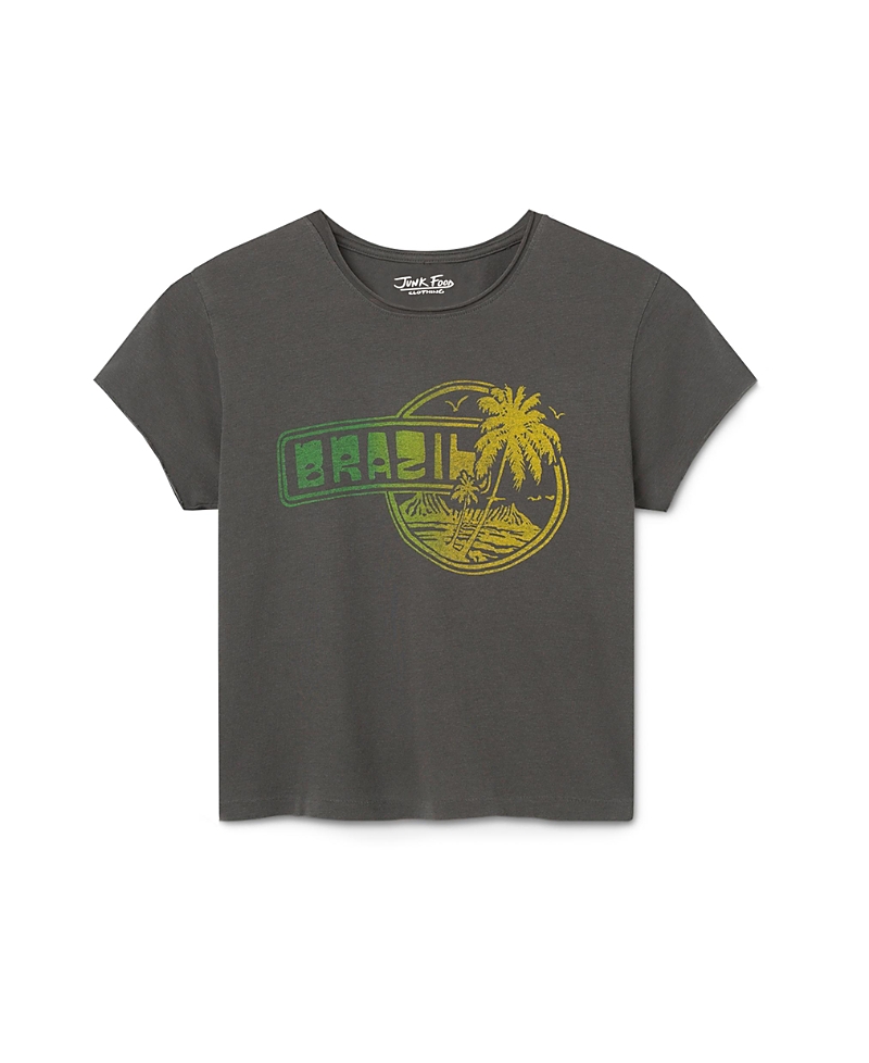 Junk Food Clothing Women's Brazil Vintage Baby Tee