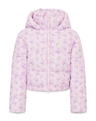 Girls' Moore Printed Hooded Jacket - Big Kid