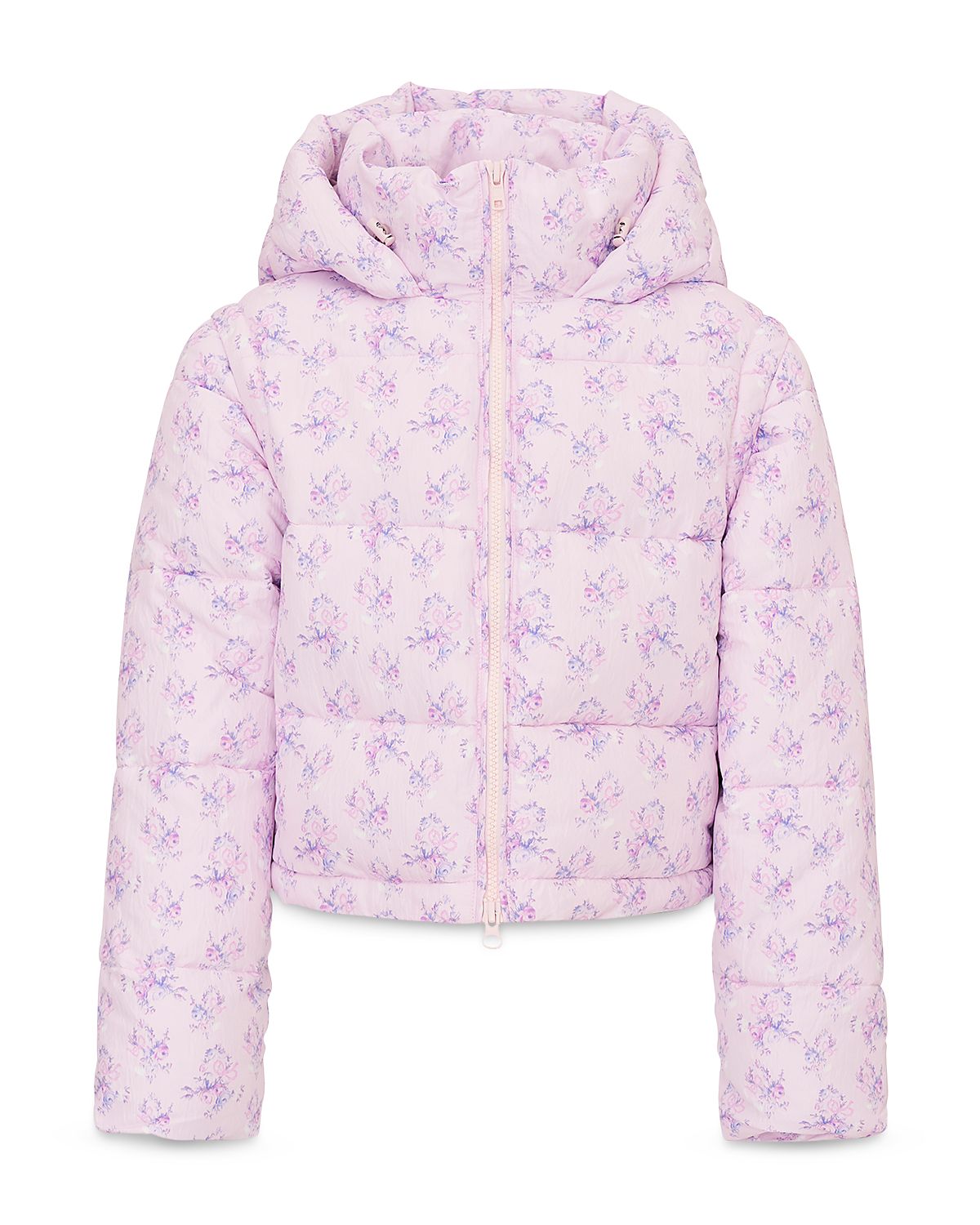 LoveShackFancy Girls' Moore Printed Hooded Jacket - Big Kid