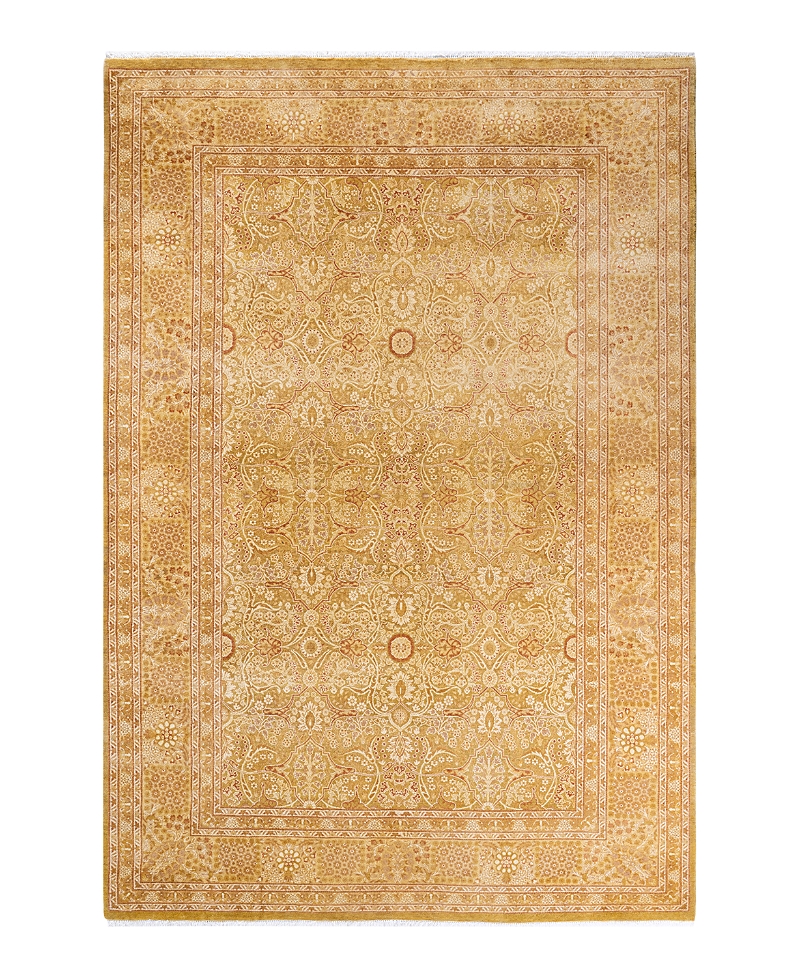 Adorn Handwoven Rugs Mogul M1417 6'3" x 8'10" Area Rug - Green