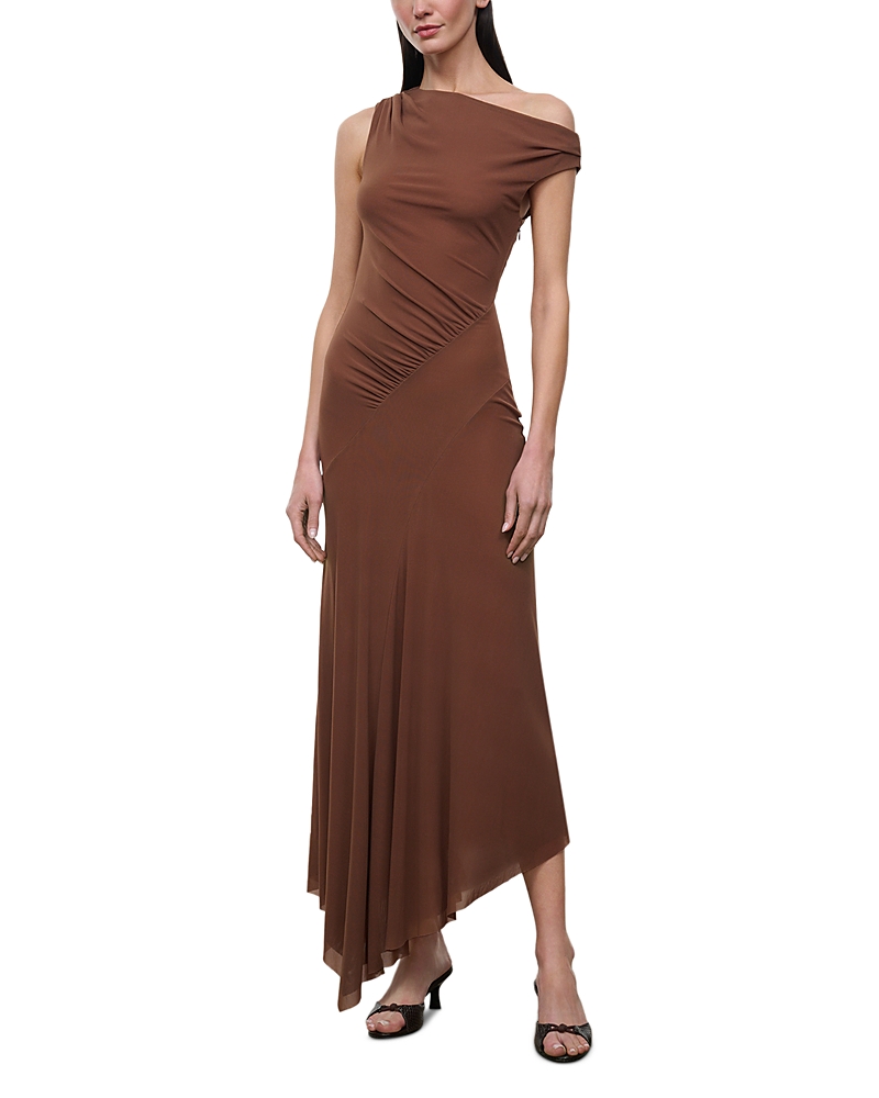 Staud Amaris Asymmetric Dress