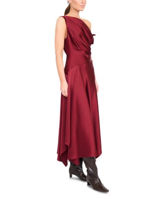 silk cocktail dresses for women XUNRYAN Womens Satin Dress Sleeveless Mock Neck Keyhole Elastic Waist Evening Party Wedding Guest Dress Beige : Clothing, Shoes & Jewelry Length Embellishment Silk Dresses | Women's Mulberry