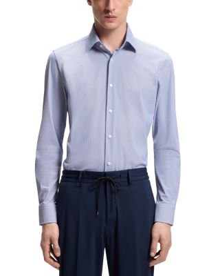 Hank Kent Collar Slim Fit Button Down Shirt