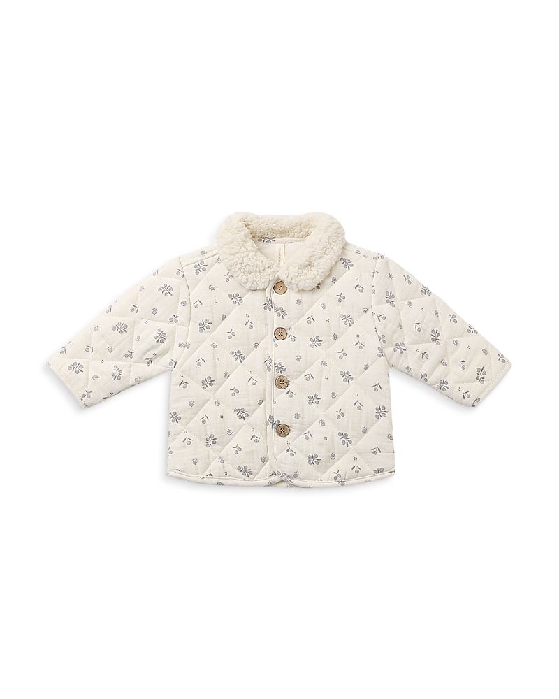 Quincy Mae Girls' Winter Berry Quilted Jacket - Baby