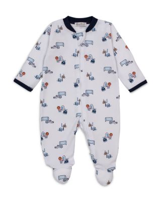 Boys' Sports Print Zip Footie - Baby