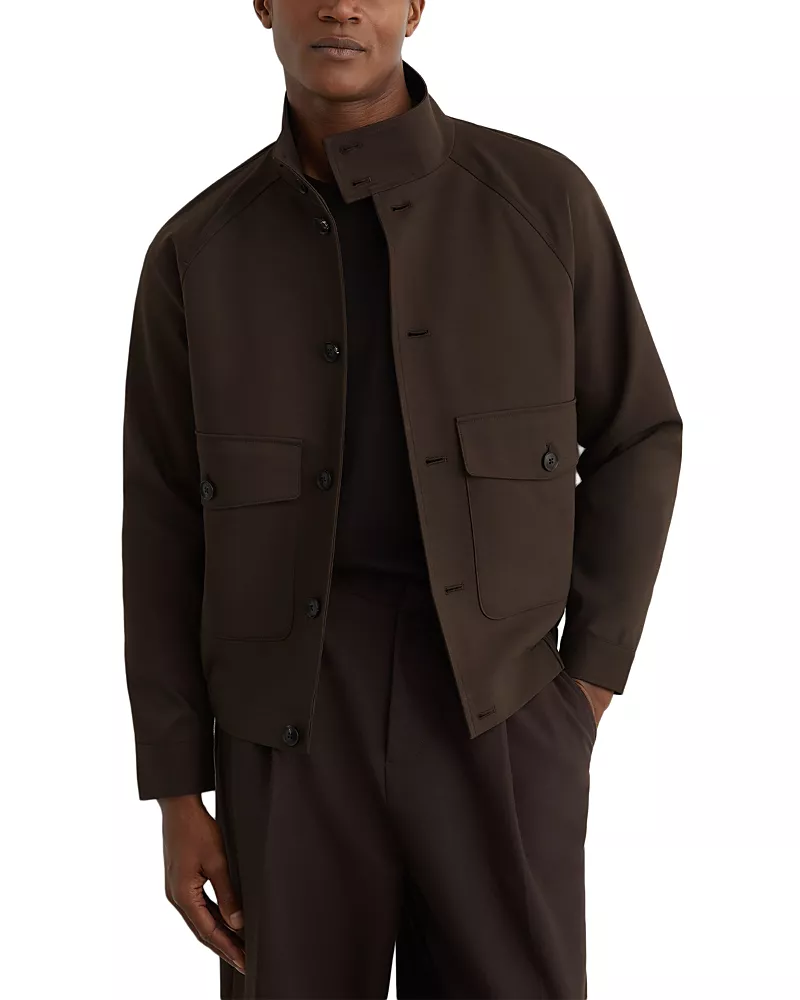Reiss Romano Button Through Jacket