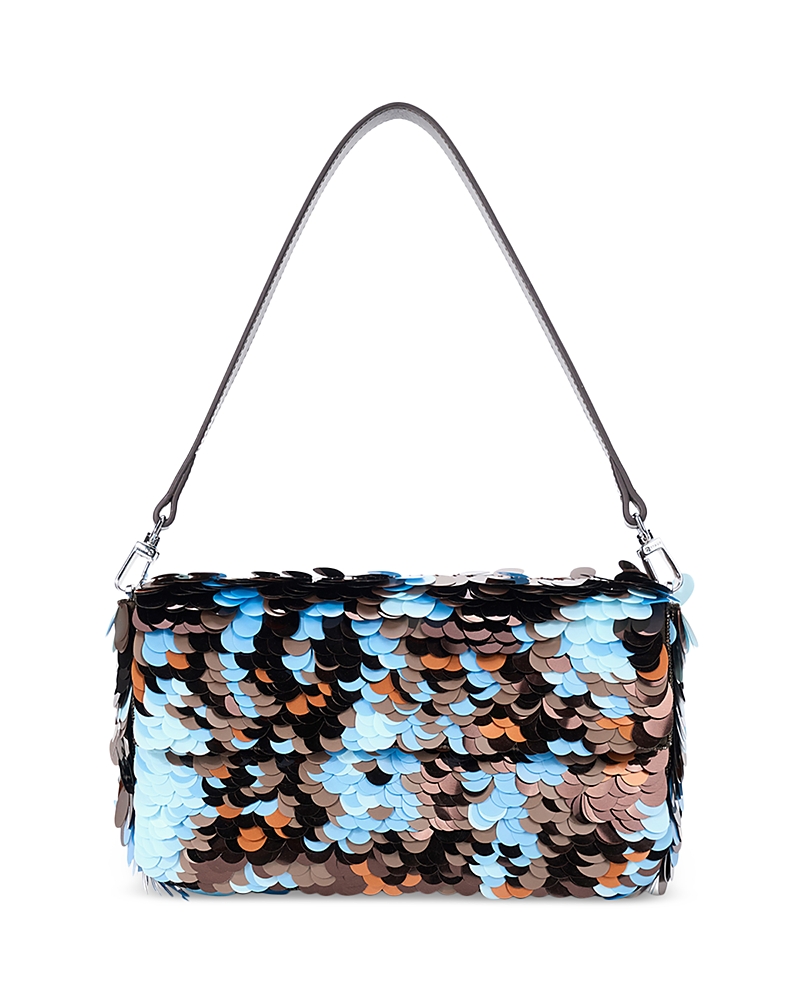 Staud Timmy Sequined Convertible Shoulder Bag