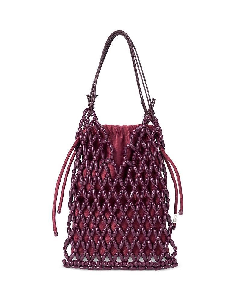 Staud Karla Beaded Bucket Bag