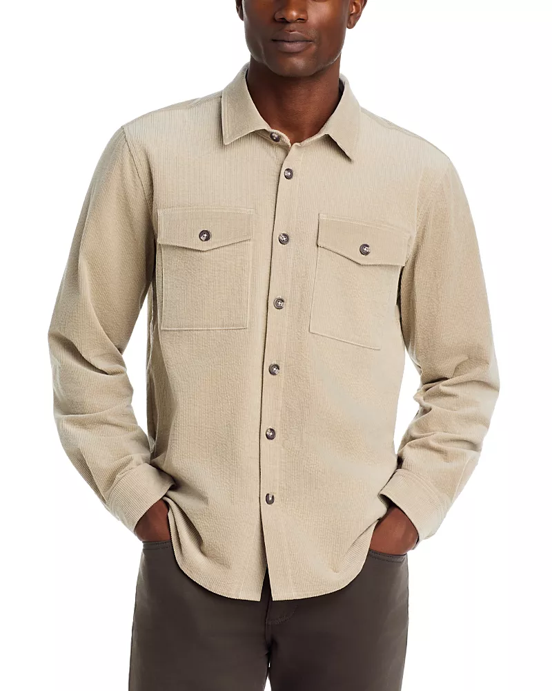 The Men's Store at Bloomingdale's Corduroy Cotton Blend Overshirt - Exclusive