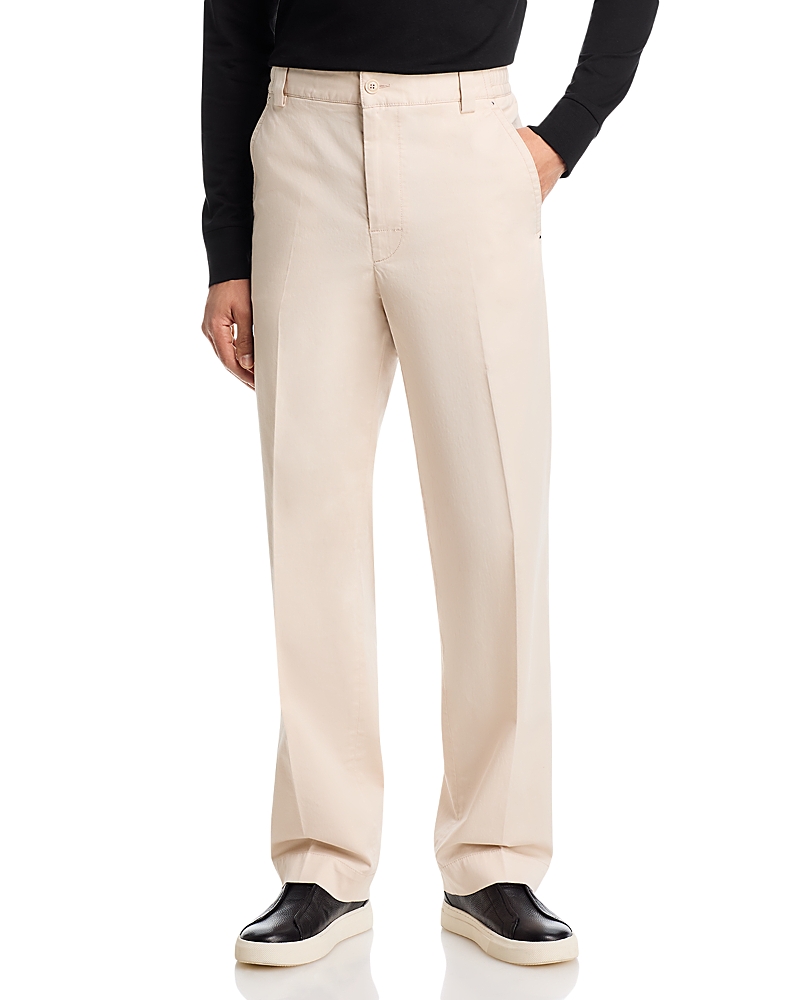 Moncler Tailored Cotton Stretch Pants