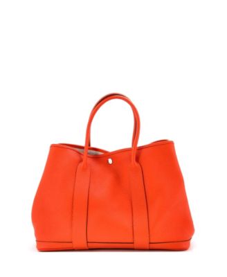 36 Garden Party Tote Leather