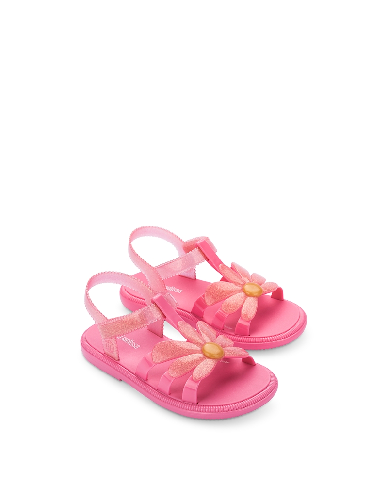 Mini Melissa Girls' Hip Bloomy Sandals - Little Kid, Big Kid